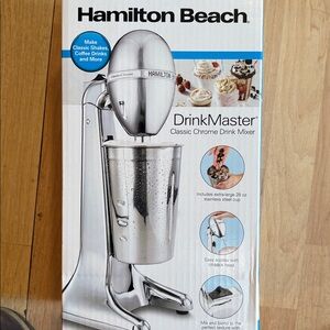 Hamilton Beach DrinkMaster Chrome Mixer